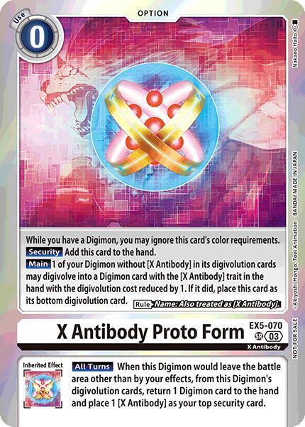 X Antibody Proto Form (Special Event Pack 2025)