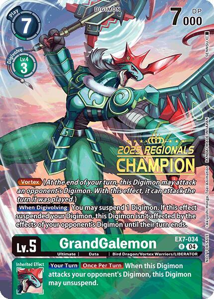 GrandGalemon (2025 Regionals Champion)