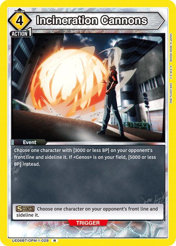 Incineration Cannons