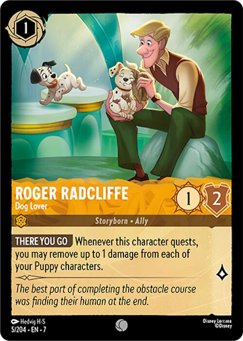 Roger Radcliffe - Dog Lover (5/204) [Archazia's Island] - Disney