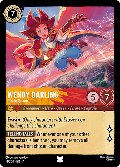 Wendy Darling - Pirate Queen (12/204) [Archazia's Island] - Disney