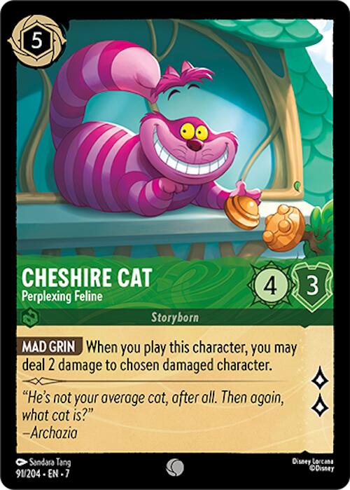 Cheshire Cat - Perplexing Feline (91/204) [Archazia's Island] - Disney