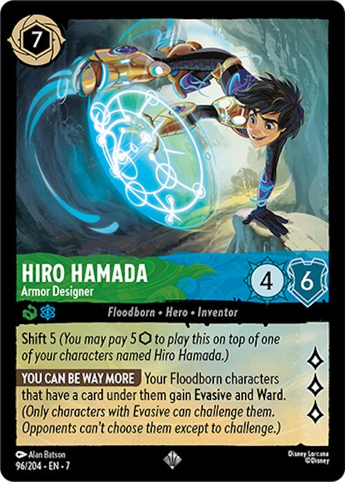 Hiro Hamada - Armor Designer (96/204) [Archazia's Island] - Disney