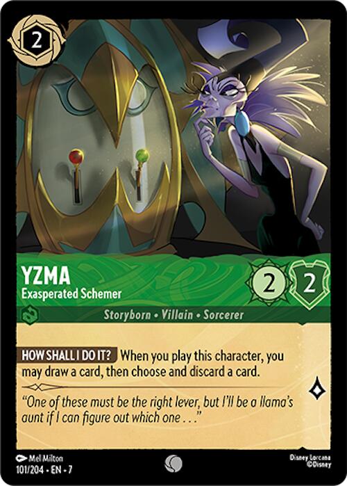 Yzma - Exasperated Schemer (101/204) [Archazia's Island] - Disney