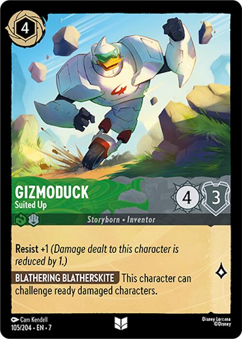 Gizmoduck - Suited Up (105/204) [Archazia's Island] - Disney