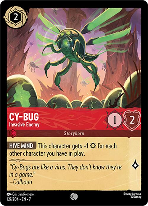 Cy-Bug - Invasive Enemy (127/204) [Archazia's Island] - Disney
