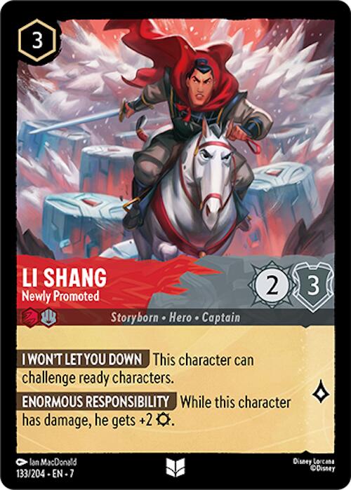Li Shang - Newly Promoted (133/204) [Archazia's Island] - Disney