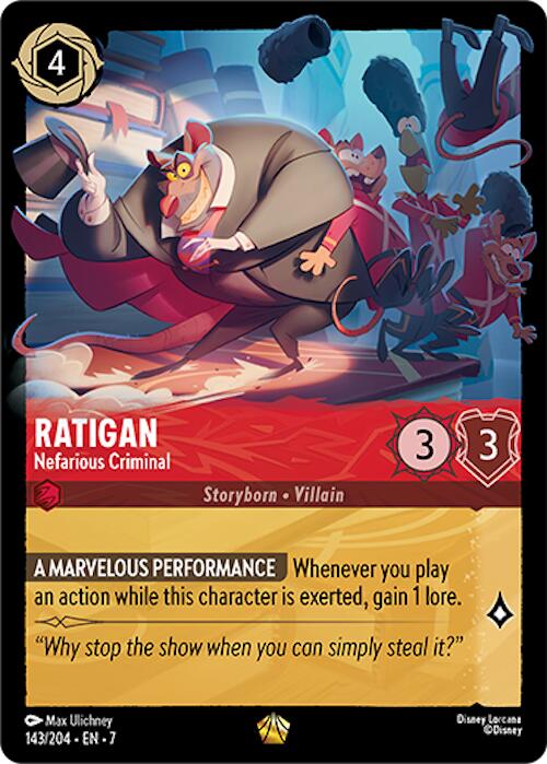Ratigan - Nefarious Criminal (143/204) [Archazia's Island] - Disney