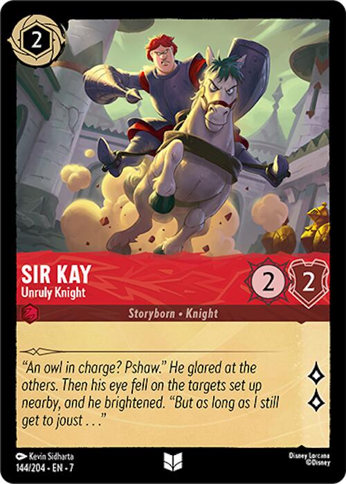Sir Kay - Unruly Knight (144/204) [Archazia's Island] - Disney