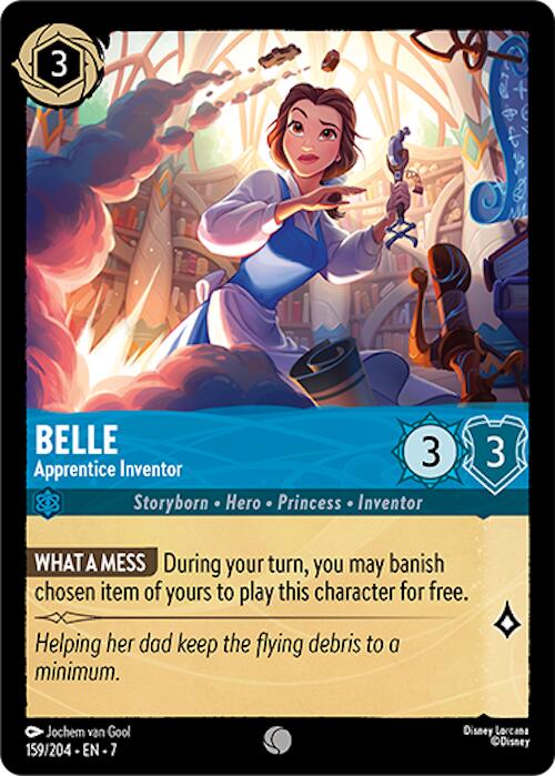 Belle - Apprentice Inventor (159/204) [Archazia's Island] - Disney