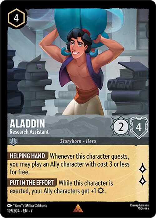 Aladdin - Research Assistant (197/204) [Archazia's Island] - Disney