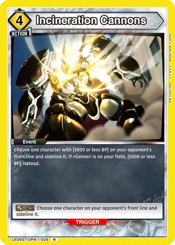 Incineration Cannons