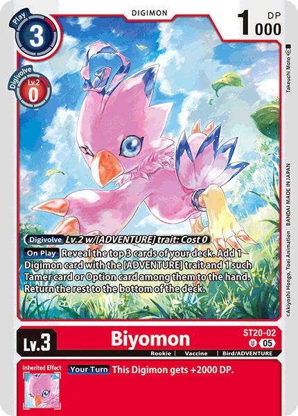 Biyomon - Digimon Card Game