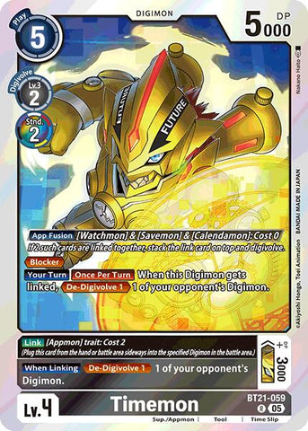 Timemon [BT21-059] [World Convergence]