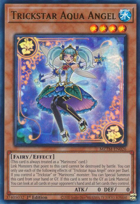 Trickstar Aqua Angel (MZTM-EN026) [Ultra Rare] - Yu-Gi-Oh!