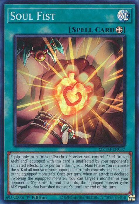 Soul Fist (MZTM-EN057) [Super Rare] - Yu-Gi-Oh!