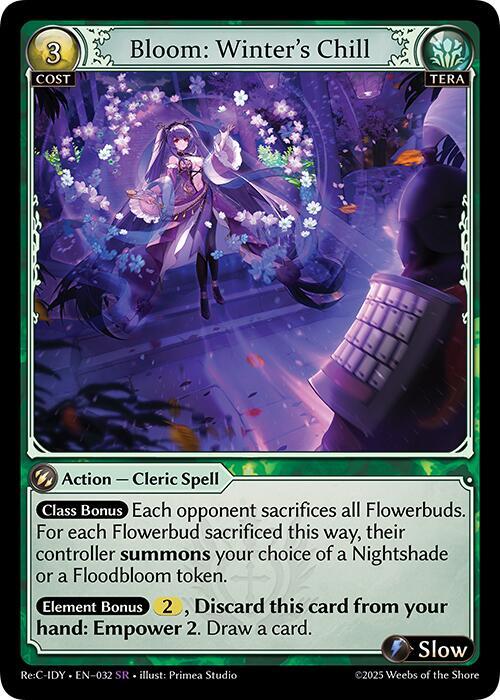 Bloom: Winter's Chill - Grand Archive TCG
