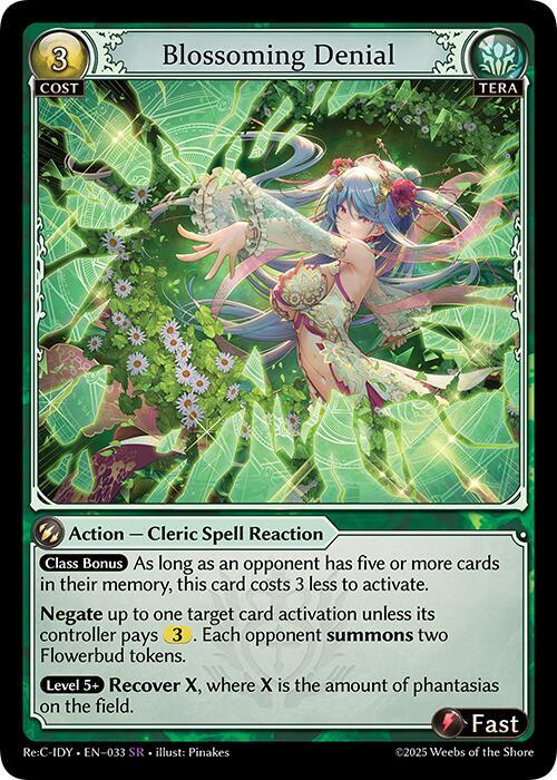 Blossoming Denial - Grand Archive TCG