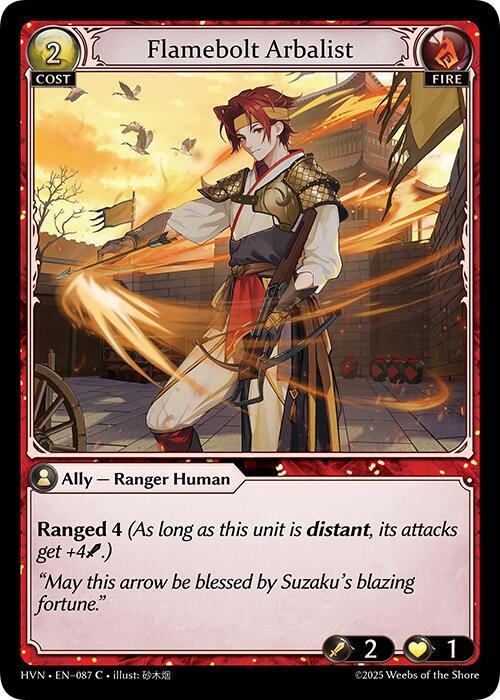 Flamebolt Arbalist