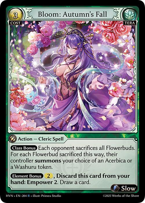 Bloom: Autumn's Fall - Grand Archive TCG