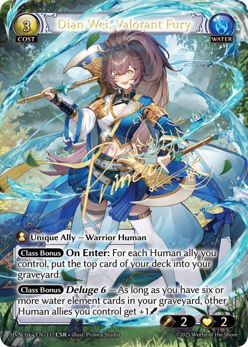 Dian Wei, Valorant Fury (CSR)