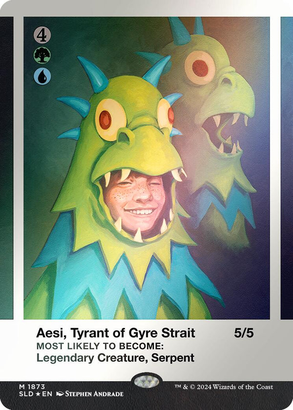 Aesi, Tyrant of Gyre Strait (Rainbow Foil) [Secret Lair Drop Series] - Magic: The Gathering
