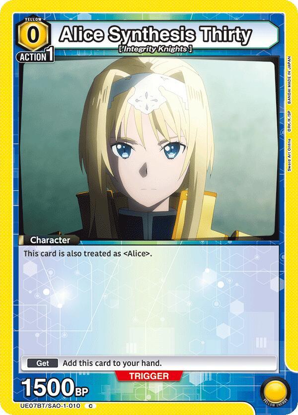Alice Synthesis Thirty (010) (Box Topper Foil)
