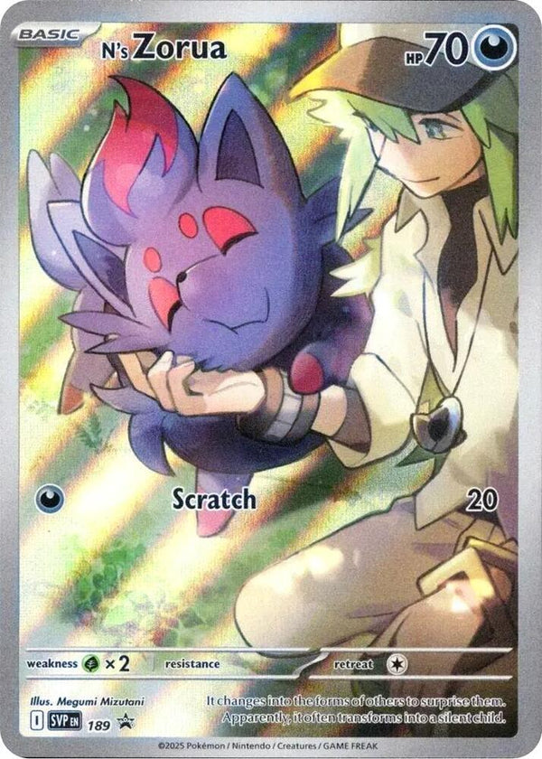 N's Zorua - 189 (SVP 189) - Pokémon