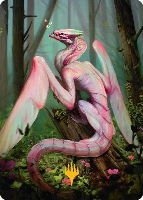 Bloomvine Regent Art Card (46/54) (Gold-Stamped) [Tarkir: Dragonstorm Art Series] - Magic: The Gathering