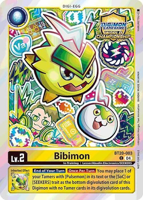 Bibimon (Regionals 25-26 Champion Card Set Season 1)