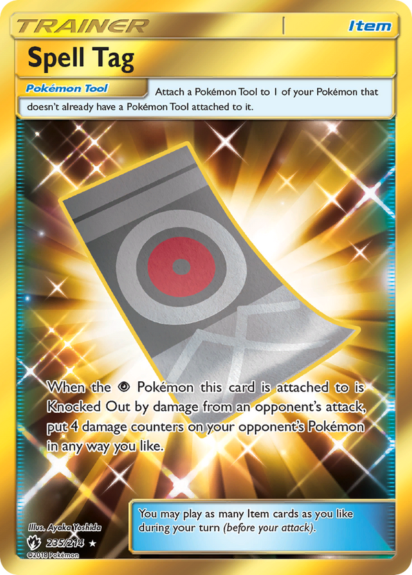 Spell Tag (235/214) [Sun & Moon: Lost Thunder] - Pokémon