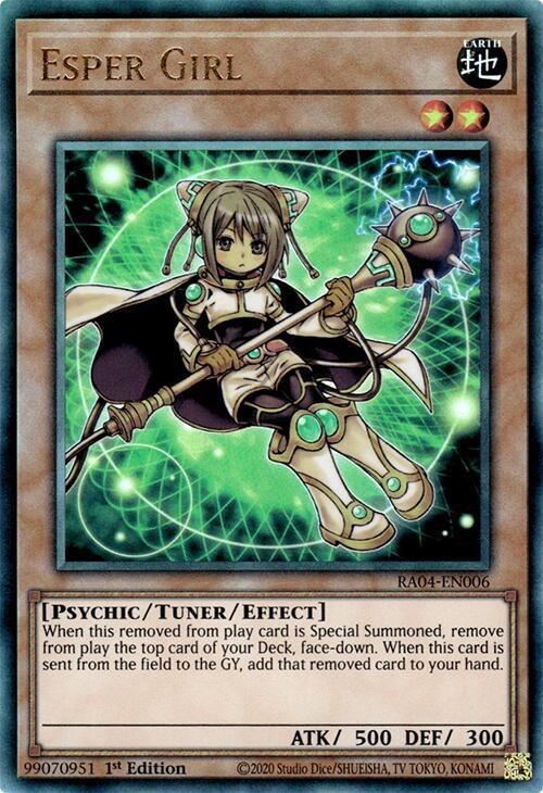Esper Girl (PUR) (RA04-EN006) [Prismatic Ultimate Rare] - Yu-Gi-Oh!