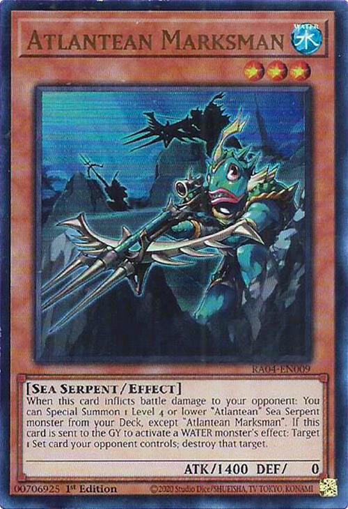 Atlantean Marksman (UR) (RA04-EN009) [Ultra Rare] - Yu-Gi-Oh!