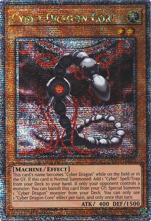 Cyber Dragon Core (Quarter Century Secret Rare) (RA04-EN013) - Yu-Gi-Oh!