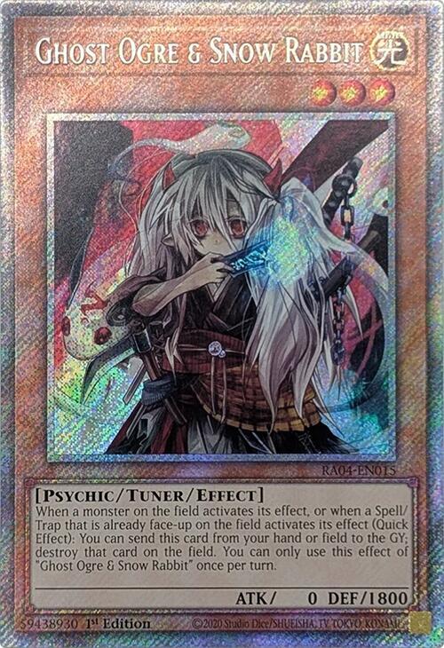 Ghost Ogre & Snow Rabbit (Platinum Secret Rare)