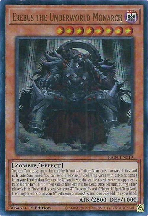 Erebus the Underworld Monarch (UR) (RA04-EN019) [Ultra Rare] - Yu-Gi-Oh!