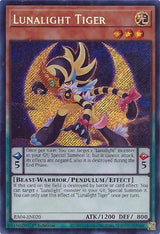 Lunalight Tiger (Secret Rare) (RA04-EN020) - Yu-Gi-Oh!