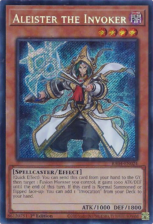 Aleister the Invoker (Alternate Art) (Secret Rare)