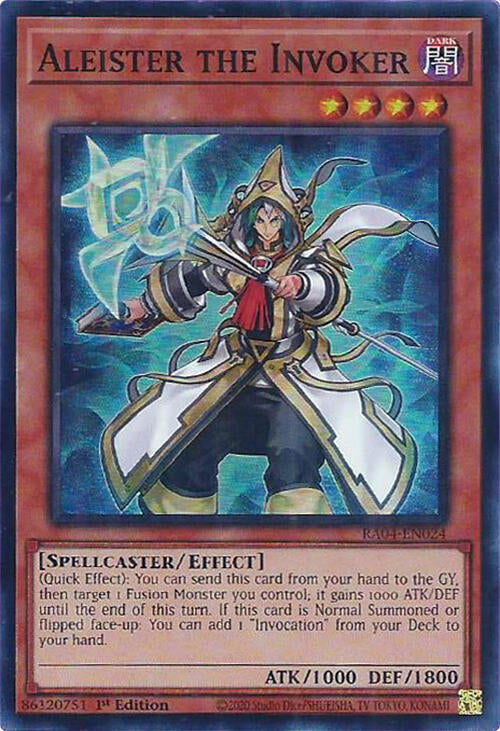 Aleister the Invoker (Alternate Art) (RA04-EN024) [Super Rare] - Yu-Gi-Oh!