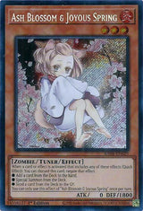 Ash Blossom & Joyous Spring (Alternate Art) (Secret Rare) (RA04-EN025) - Yu-Gi-Oh!