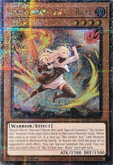Sky Striker Ace - Raye (New Art) (Quarter Century Secret Rare) (RA04-EN026) - Yu-Gi-Oh!