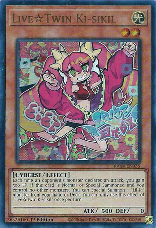 Live Twin Ki-sikil (UR) (RA04-EN035) [Ultra Rare] - Yu-Gi-Oh!