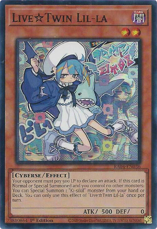 Live Twin Lil-la (RA04-EN036) [Super Rare] - Yu-Gi-Oh!