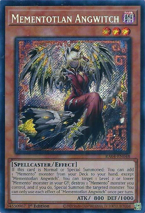 Mementotlan Angwitch (Secret Rare) (RA04-EN048) - Yu-Gi-Oh!