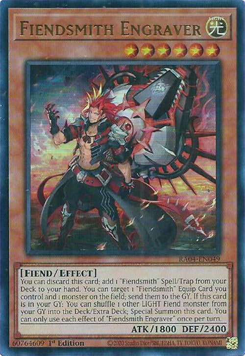 Fiendsmith Engraver (UR) (RA04-EN049) [Ultra Rare] - Yu-Gi-Oh!