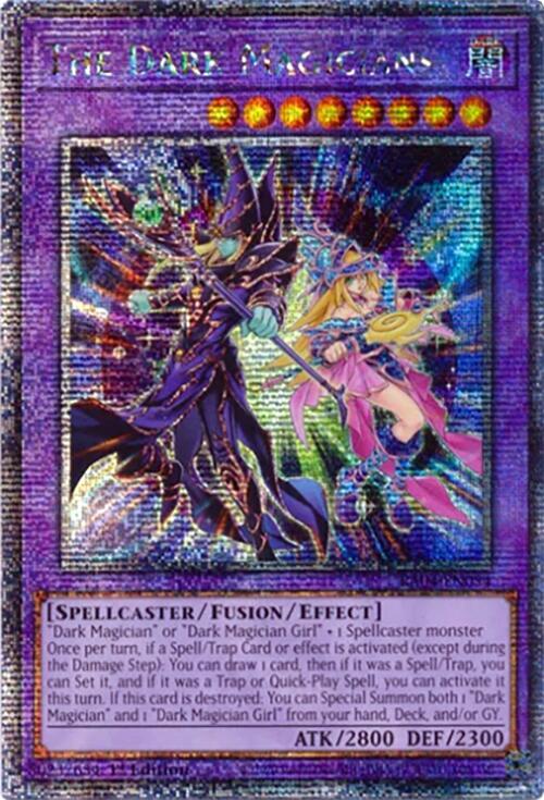 The Dark Magicians (Quarter Century Secret Rare) (RA04-EN054) - Yu-Gi-Oh!