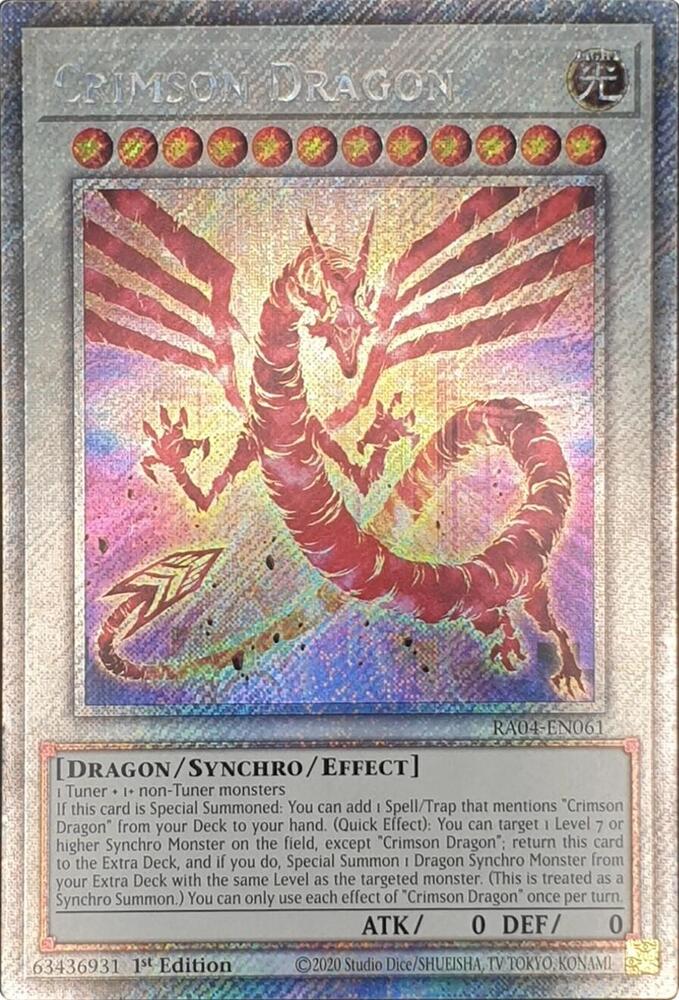 Crimson Dragon (Platinum Secret Rare)
