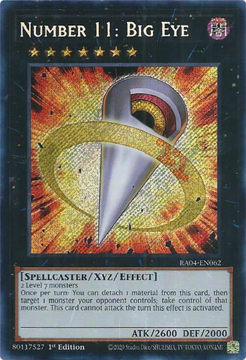 Number 11: Big Eye (Secret Rare)