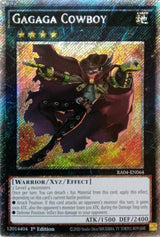 Gagaga Cowboy (Platinum Secret Rare) (RA04-EN064) - Yu-Gi-Oh!