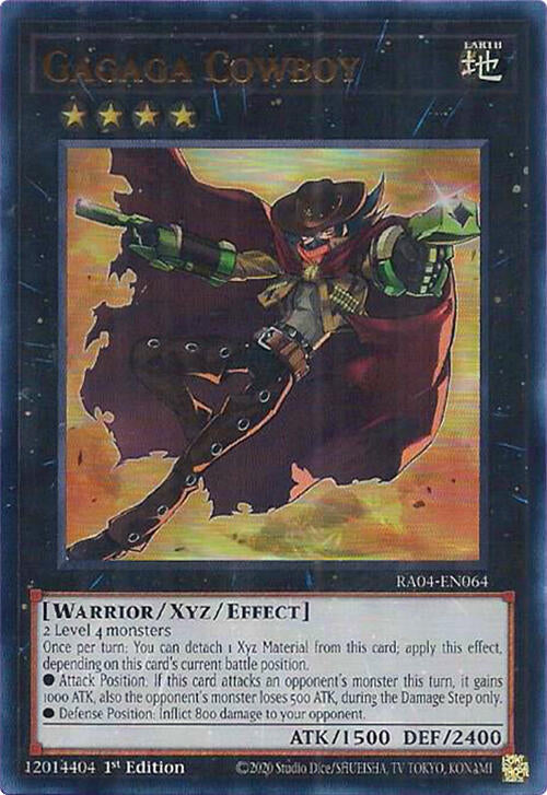 Gagaga Cowboy (UR) (RA04-EN064) [Ultra Rare] - Yu-Gi-Oh!